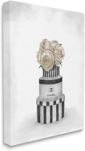 Miniatura 11 de Stupell Industries Glam - Lienzo decorativo para pared, diseño de botella de perfume dorado y rosa, fabricado con orgullo en Estados Unidos