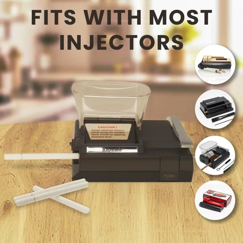 Miniatura 6 de Roxwell - Tubos para cigarrillos tamaño King – 1000 unidades – 5 cajas de 200 tubos – Filtros blancos de extracción suave – Tubos preenrollados