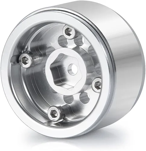 Miniatura 7 de RCLIONS 4 unids/1 Unidades de aluminio de 1 "Micro Beadlock ruedas llantas para todos 1:24 escala axial SCX24 Deadbolt RC Crawler Car Upgrades