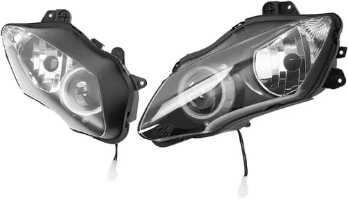 Miniatura 17 de FLPRO motocicleta delantero faro delantero montaje para Yamaha FZ-6R FZ6R 2009 2010 2011 2012 2013 2014 2015 ABS plástico delantero faro delantero