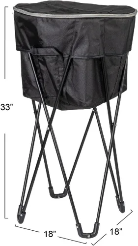 Miniatura 2 de Household Essentials Enfriador térmico de pie con bolsa de viaje, poliéster resistente