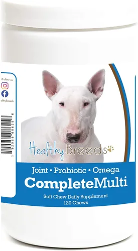 Miniatura 7 de Healthy Breeds Rottweiler todo en uno multivitamínico suave masticable 120