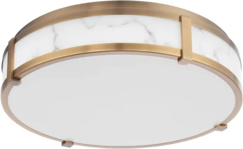 Miniatura 4 de WAC Lighting dweLED, Constantine 18in LED montaje empotrado 3000K en negro
