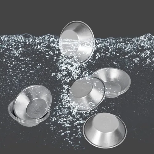 Miniatura 6 de Weilan 25 piezas de moldes para magdalenas para magdalenas, moldes para tartas de huevos, moldes para hornear – Antiadherente Puto Cup