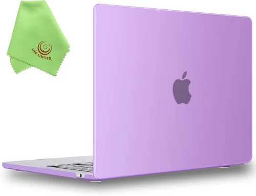 Miniatura 52 de UESWILL Compatible con MacBook Air de 13 pulgadas M5 M4 M3 M2 2022-2026 modelo A3449 A3240 A3113 A2681, carcasa rígida mate para MacBook Air 13.6 +