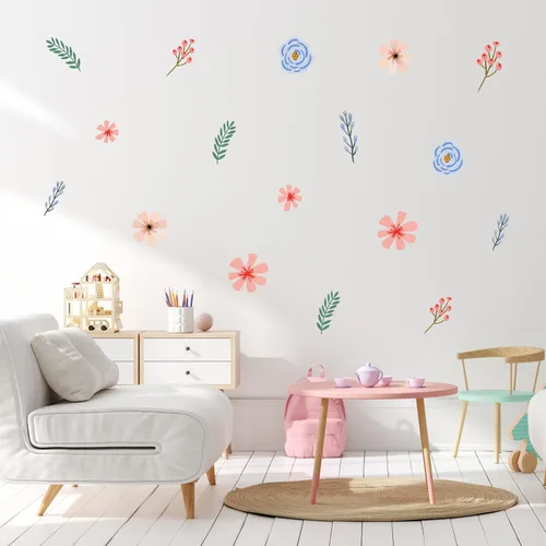 Miniatura 14 de Calcomanías de pared de cactus - Juego de 12 calcomanías de vinilo de 8 pulgadas para pared para guardería, dormitorio, cocina, aula, decoración