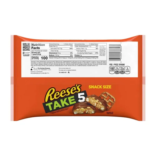 Miniatura 3 de Take5 Snack Size Candy Bars 0.55 onzas (paquete de 2 libras)