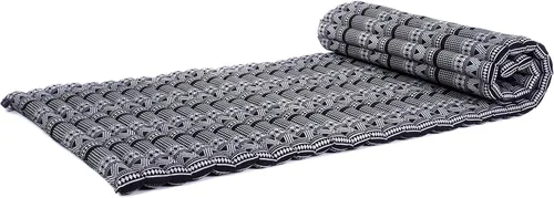 Miniatura 8 de Leewadee - Colchón plegable - Futón japonés enrollable -Alfombra de tatami triple pliegue - Cama de piso para invitados - Colchón de camping