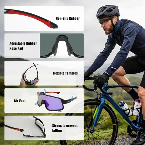 Miniatura 3 de GY Gafas de seguridad para hombres y mujeres, adecuadas para disparar, deportes, recortar y más