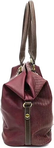Miniatura 4 de Chala - Bolso bandolera grande con corte láser, diseño de pastor alemán