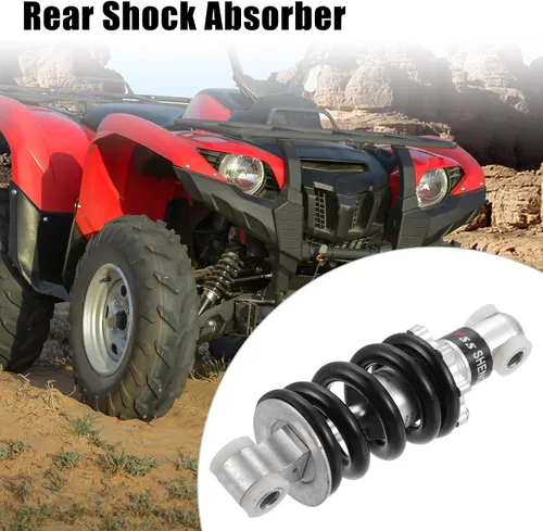 Miniatura 2 de X AUTOHAUX Amortiguador trasero 4.921 in 1200lbs Amortiguador de choque trasero para scooter de gas, bicicleta eléctrica, motocross, 47 cc, 49 cc