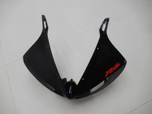 Miniatura 4 de Carenado para Yamaha YZF R6 2003-2005 y YZF R6S 2006-2009 (01 negro mate brillante)