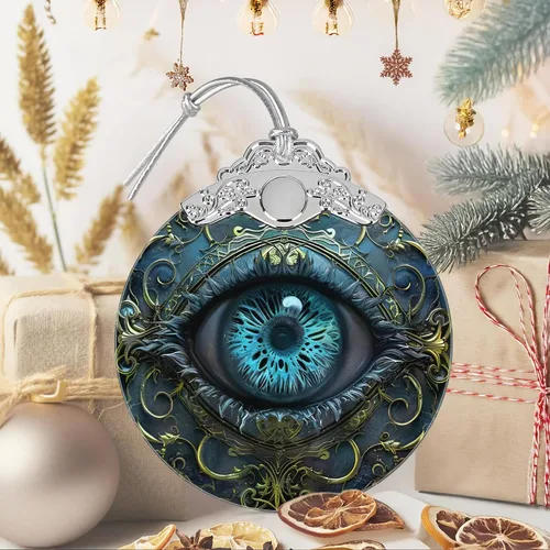 Miniatura 6 de Decoración navideña de vidrio emplomado de 3 pulgadas, adornos navideños, reliquia familiar, intercambio de regalos, idea de regalo, presente