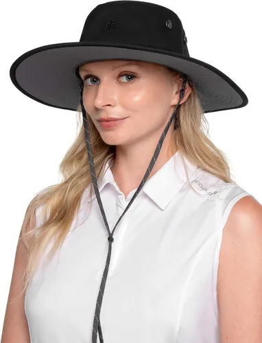 Miniatura 6 de Coolibar sombrero modelable de ala ancha con protección solar UPF 50, para hombre