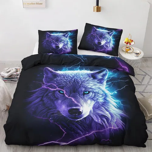 Miniatura 14 de Funda de edredón de ancla, tamaño individual, juego de cama náutico, 2 piezas, funda de edredón con patrón de microfibra suave con lazos