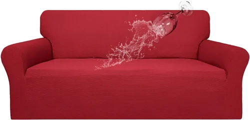 Miniatura 61 de Easy-Going - Funda para sofá 100% impermeable de ambos lados, funda de jacquard elástica, protector de muebles a prueba de derrames, para niños