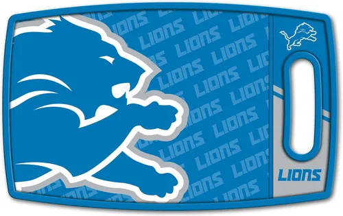 YouTheFan NFL Detroit Lions Logo Series Tabla de cortar