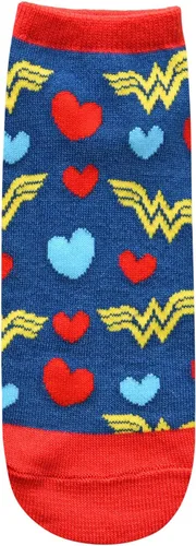 Miniatura 6 de Hyp DC Comics Wonder Woman Classic JuniorsWomen's 5 Pack Low Cut Ankle Socks