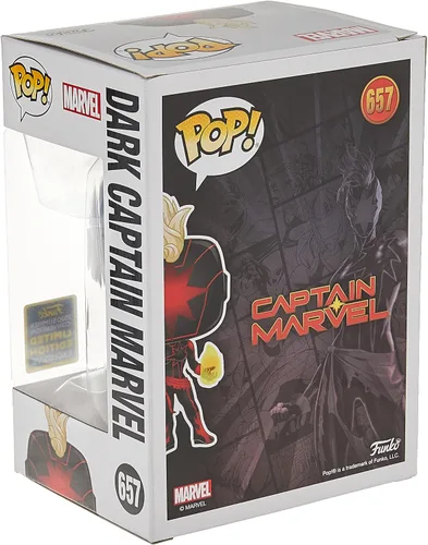 Miniatura 4 de Funko Pop! Marvel: Capitán Oscuro Marvel, Exclusivo de la Convención de Verano
