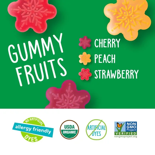 Miniatura 4 de YumEarth - Paletas de gomitas orgánicas festivas 15 unidades Caja amigable para alérgicos, sin colorantes, sin gluten, sin transgénicos Gomitas