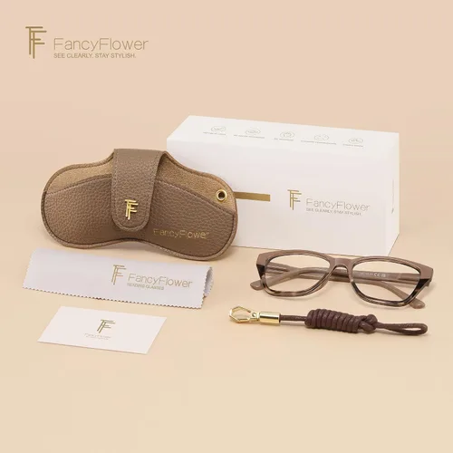 Miniatura 7 de Cateye Reading Glasses for Women - Mocha Muse Tortuga de cacao