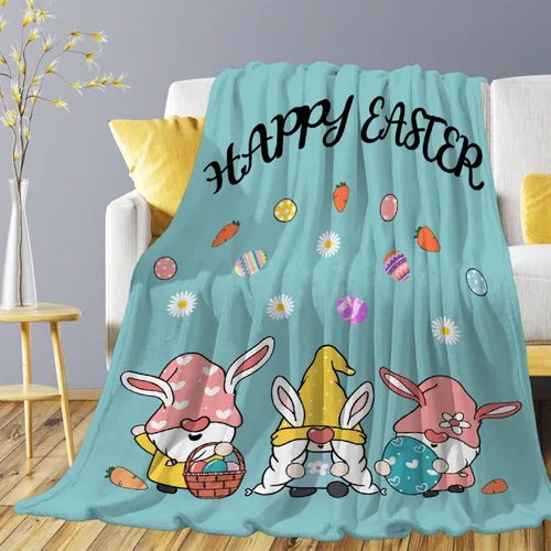 Miniatura 27 de Manta de gnomos navideños para adultos, mujeres, manta de franela suave y cálida para sofá, cama de viaje, 30 x 40 pulgadas para mascotas