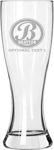 Vaso de cerveza Pilsner grabado personalizado de 23 onzas, regalos de Navidad grabados personalizados para hombres, regalos de cumpleaños para papá,