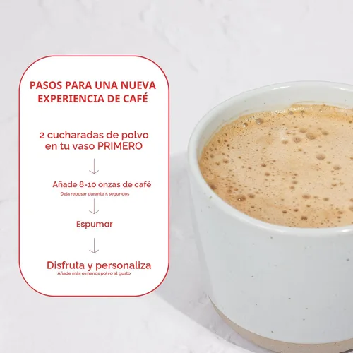 Miniatura 9 de Laird Superfood Creamer - Crema en polvo vegana original para el café, 8 onzas