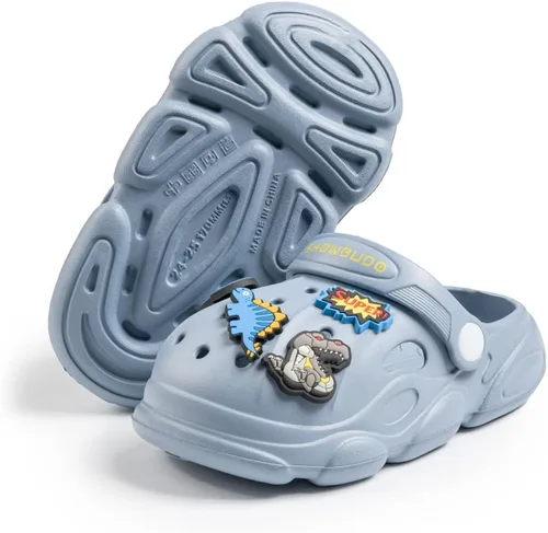 Miniatura 3 de Zoolar Bonitos zuecos de jardín para niños y niñas, zapatos de verano ligeros para exteriores, sandalias para niños y niñas, zapatos de playa