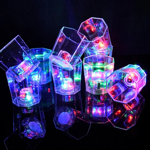 Miniatura 3 de Juego de 24 vasos de chupito iluminados, regalos de fiesta, vasos de chupito para adultos, para fiesta, luz LED, vasos que brillan en la oscuridad