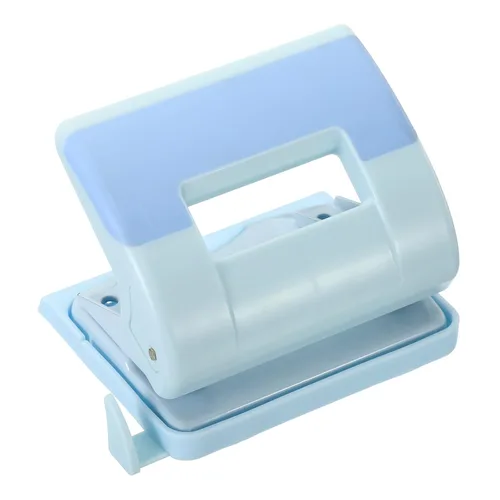 Miniatura 8 de PATIKIL Perforadora de papel de 2 agujeros de 1/4 pulgadas, perforadora de agujero de metal, capacidad de perforación, perforadora ajustable