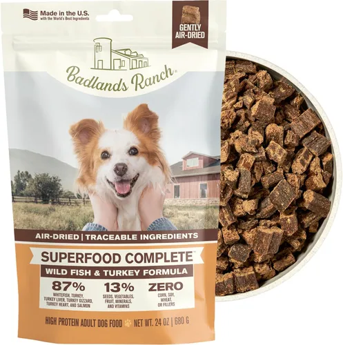 Miniatura 22 de BADLANDS RANCH by Katherine Heigl- Superalimento completo para perros adultos, secado al aire, alto en proteínas, sin relleno, nutrición