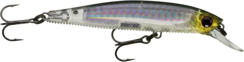 Yo-Zuri Señuelo flotante Minnow 3DB Prisma plateado negro