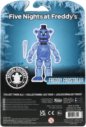 Miniatura 5 de Figura de acción articulada de Five Nights at Freddy's, Freddy Frostbear, 5 pulgadas