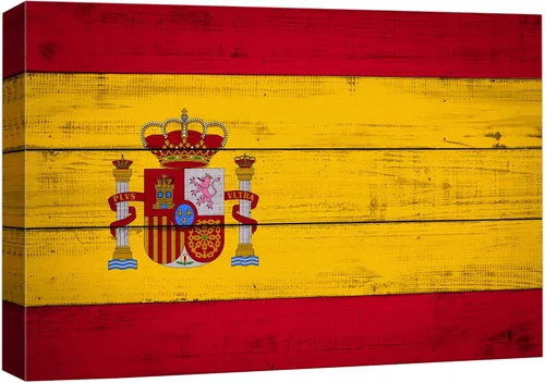 Miniatura 49 de wall26 Lienzo impreso para pared, panel de madera, bandera de Estados Unidos, historia educativa y escolar, arte moderno, nacional, clásico