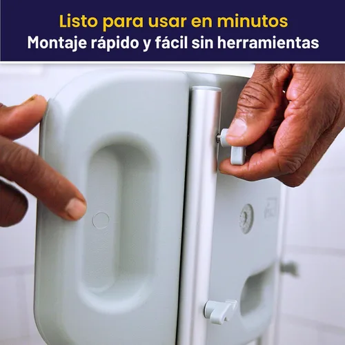 Miniatura 8 de Silla con respaldo para bañera Designer Series Deluxe, RTL12202KDR, Universal, gris, 1, 1