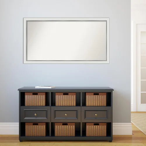 Miniatura 281 de Amanti Art Espejo personalizado, espejo estrecho de baño de oro blanco, espejo de pared o espejo de tocador de baño sobre el fregadero