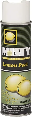 Miniatura 8 de Misty 1001842 - Aerosol desodorizante ambientador, cáscara de limón, 10 onzas (caja de 12), neutralizador de olores prémium para humo