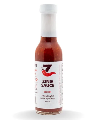Zing Sambal Oelek Salsa picante de ají y ajo, salsa picante de jengibre y ajo, 5 onzas | Todo natural, vegano | Lote pequeño hecho a mano | Para