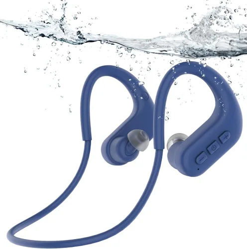 SANOTO Auriculares de natación, auriculares de conducción ósea en el oído, Bluetooth 5.4, IPX8 impermeables para deportes, reproductor de MP3 8G,