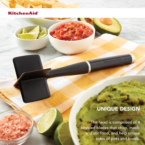 Miniatura 3 de KitchenAid Triturador de carne clásico, 10.8 pulgadas, negro