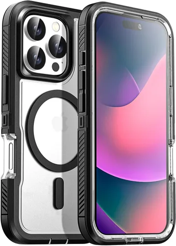 Miniatura 11 de AICase Funda para iPhone 13/14/16e [Compatible con Magsafe], Protección contra caídas de alta resistencia, Defensa multicapa, Grado militar