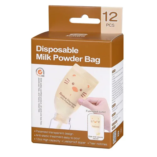 Miniatura 2 de Simba Bolsa desechable de fórmula/leche en polvo (12 onzas, 2 paquetes, total 24 bolsas)