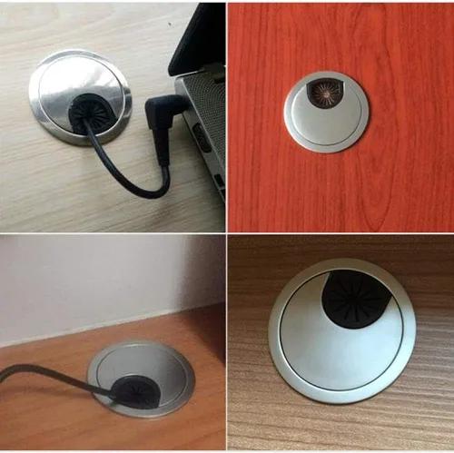 Miniatura 6 de MroMax - Cubierta de orificio para cable