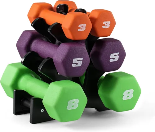 Miniatura 20 de CAP Barbell Neoprene Dumbbell Weights Pairs & Sets Color Series