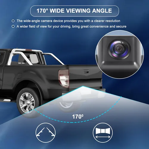 Miniatura 5 de Cámara de respaldo de visión trasera 86790-35040 Reemplazo para Toyota FJ Cruiser 2009-2014 4.0L V6 Cámara de respaldo Reemplaza# 8679035040