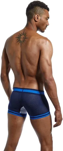 Miniatura 6 de JOCKMAIL Ropa interior de malla para hombre, pantalones cortos de entrepierna transpirable, ropa interior para hombre