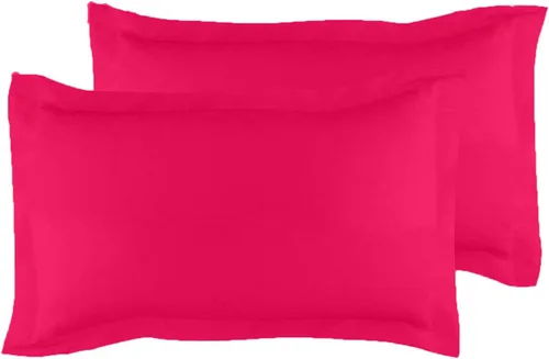 Miniatura 67 de Crown Collection Juego de 2 fundas de almohada estándar de 20 x 26 pulgadas, hipoalergénicas de 600 hilos, 100% algodón egipcio, fundas de almohada