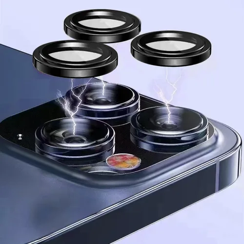 Miniatura 4 de TENOC Protector de lente de cámara para iPhone 11 Pro y iPhone 11 Pro Max y iPhone 12 Pro, cubierta de pantalla de cámara de vidrio templado 9H