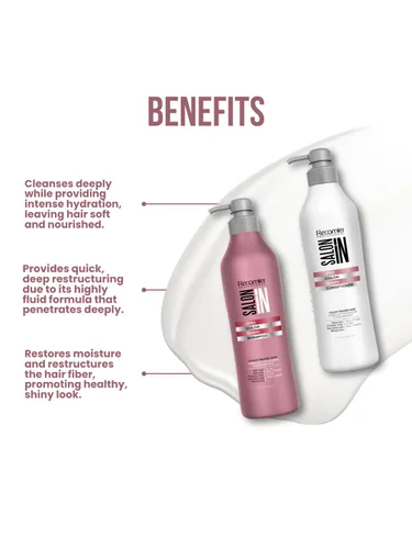 Miniatura 2 de Salon In by Recamier - Juego de champú y acondicionador Color Guard para cabello teñido 10.1 fl oz / 10.1 fl oz cada uno